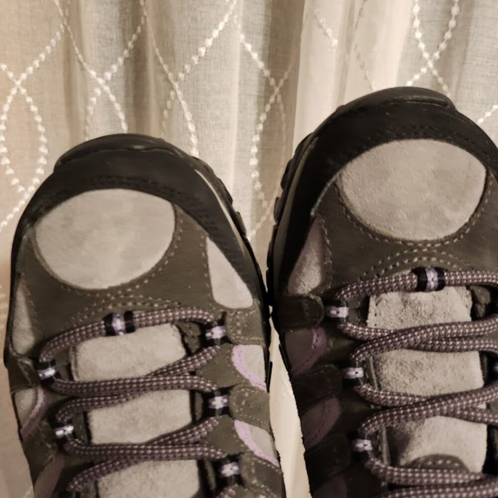 Merrell Moab Beluga and Lilac Hiking Shoes Women's Size 10 - Picture 4 of 6